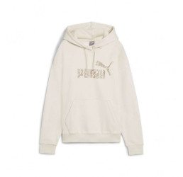 Bluza damska Ess Animal Hoodie beżowa